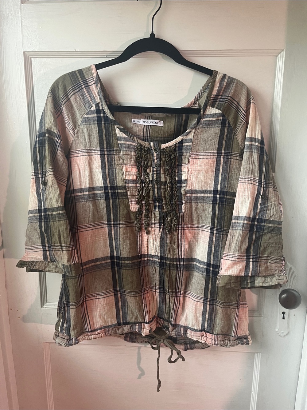 Maurices 3/4 Sleeve Blouse